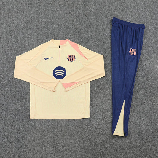 Barcelona Tracksuit | Beige & Blue