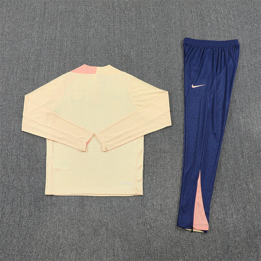 Barcelona Tracksuit | Beige & Blue