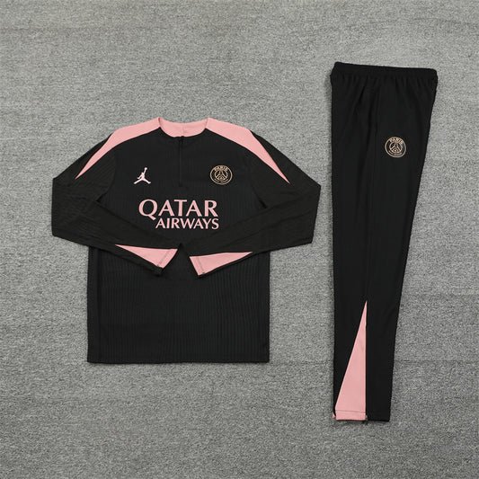 PSG Tracksuit | Black & Pink