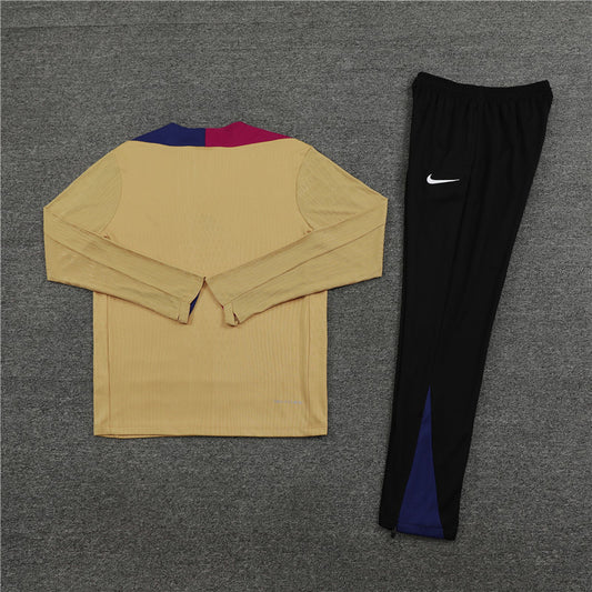 Barcelona Tracksuit | Gold & Black