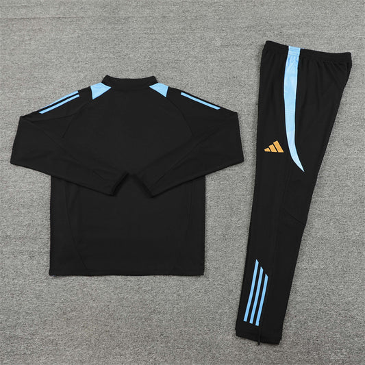Argentina Tracksuit | Black & Blue