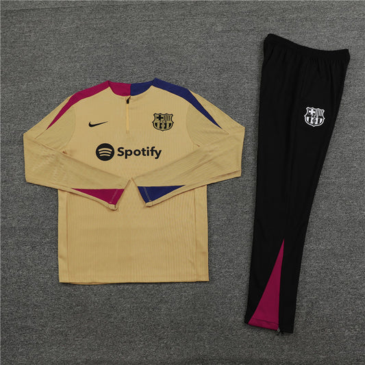 Barcelona Tracksuit | Gold & Black