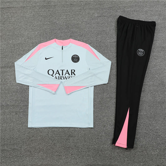 PSG Tracksuit | White and Pink